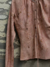 Mutedance 25 Autumn/Winter Button Drawstring Shirt Top Series Handmade Classic MD-MD25FW36-rose (MD25FW35)